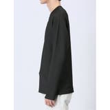 バイアスジャガード Vネック長袖Tシャツ | TAKA-Q MEN | 詳細画像17