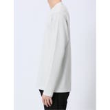 バイアスジャガード Vネック長袖Tシャツ | TAKA-Q MEN | 詳細画像7