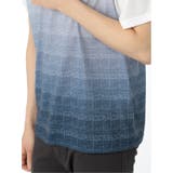 転写グラデーション Vネック半袖Tシャツ | TAKA-Q MEN | 詳細画像30