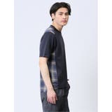 布帛使い クルーネック半袖Tシャツ | TAKA-Q MEN | 詳細画像14