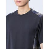 布帛使い クルーネック半袖Tシャツ | TAKA-Q MEN | 詳細画像18