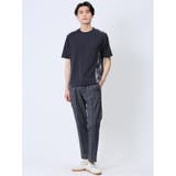 布帛使い クルーネック半袖Tシャツ | TAKA-Q MEN | 詳細画像20