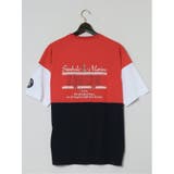 【大きいサイズ】シナコバ/SINA COVA 綿切替 クルーネック半袖Tシャツ | TAKA-Q MEN | 詳細画像2 
