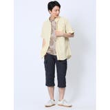 エンボスワッフル リーフ柄クルーネック半袖Tシャツ | TAKA-Q MEN | 詳細画像15 