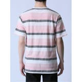 ジャガードボーダー クルーネック半袖Tシャツ | TAKA-Q MEN | 詳細画像15