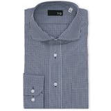 75紺 | イージーアイロン NEWスタンダードフィット カッタウェイ長袖シャツ | TAKA-Q MEN