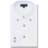 形態安定 吸水速乾 スタンダードフィット ボタンダウン長袖シャツ | TAKA-Q MEN | 詳細画像1 