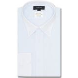 73サックス | 形態安定 吸水速乾 スタンダードフィット ボタンダウン長袖シャツ | TAKA-Q MEN