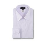 80パープル | 形態安定 吸水速乾 スタンダードフィット レギュラーカラー長袖シャツ | TAKA-Q MEN