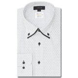 05黒 | 形態安定 吸水速乾 スタンダードフィット ドゥエボタンダウン長袖シャツ | TAKA-Q MEN