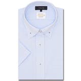 形態安定 吸水速乾 スタンダードフィット ドゥエボタンダウン半袖シャツ | TAKA-Q MEN | 詳細画像1 