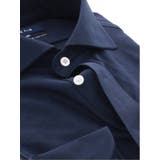 ノーアイロンストレッチ レギュラーフィットカッタウェイ長袖ニットシャツ | TAKA-Q MEN | 詳細画像4 