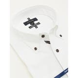 ノーアイロンストレッチ スタンダードフィット ボタンダウン長袖ニットシャツ | TAKA-Q MEN | 詳細画像2 