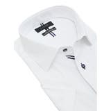 ノーアイロンストレッチ スタンダードフィット ワイドカラー半袖ニットシャツ | TAKA-Q MEN | 詳細画像2 