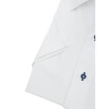 ノーアイロンストレッチ スタンダードフィット ワイドカラー半袖ニットシャツ | TAKA-Q MEN | 詳細画像3 