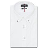 ノーアイロンストレッチ スタンダードフィット ボタンダウン半袖ニットシャツ | TAKA-Q MEN | 詳細画像1 