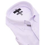 ノーアイロンストレッチ スタンダードフィット ボタンダウン半袖ニットシャツ | TAKA-Q MEN | 詳細画像2 