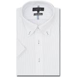 ノーアイロンストレッチ スタンダードフィット ボタンダウン半袖ニットシャツ | TAKA-Q MEN | 詳細画像1 