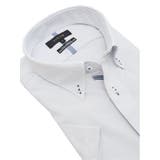 ノーアイロンストレッチ スタンダードフィット ボタンダウン半袖ニットシャツ | TAKA-Q MEN | 詳細画像2 