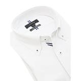 ノーアイロンストレッチ スタンダードフィット ボタンダウン長袖ニットシャツ | TAKA-Q MEN | 詳細画像2 