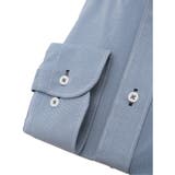 ノーアイロンストレッチ スタンダードフィット ボタンダウン長袖ニットシャツ | TAKA-Q MEN | 詳細画像3