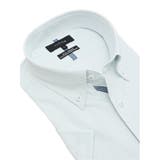 ノーアイロンストレッチ スタンダードフィット ボタンダウン半袖ニットシャツ | TAKA-Q MEN | 詳細画像2 