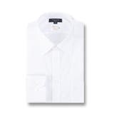 【白無地】形態安定 吸水速乾 スリムフィット レギュラーカラー長袖シャツ | TAKA-Q MEN | 詳細画像1 