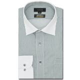 ネクスコットプラス スタンダードフィット ワイドカラー長袖シャツ | TAKA-Q MEN | 詳細画像1 