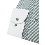 ネクスコットプラス スタンダードフィット ワイドカラー長袖シャツ | TAKA-Q MEN | 詳細画像3 