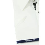 ノーアイロンストレッチ スリムフィット ワイドカラー半袖ニットシャツ | TAKA-Q MEN | 詳細画像3 