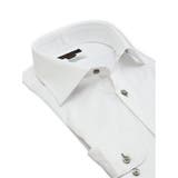 綿100% ノンアイロン NEWスタンダードフィット ワイドカラー長袖シャツ | TAKA-Q MEN | 詳細画像2 