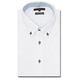 ノーアイロンストレッチ スタンダードフィット ボタンダウン半袖ニットシャツ | TAKA-Q MEN | 詳細画像1 