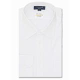 【白無地】形態安定 吸水速乾 スリムフィット レギュラーカラー長袖シャツ | TAKA-Q MEN | 詳細画像1 