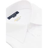 【白無地】形態安定 吸水速乾 スリムフィット レギュラーカラー長袖シャツ | TAKA-Q MEN | 詳細画像2 