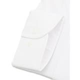 【白無地】形態安定 吸水速乾 レギュラーフィット レギュラーカラー長袖シャツ | TAKA-Q MEN | 詳細画像3 