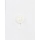 【白無地】形態安定 吸水速乾 レギュラーフィット レギュラーカラー長袖シャツ | TAKA-Q MEN | 詳細画像4 