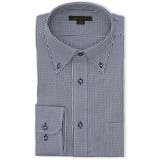 75紺 | 形態安定 吸水速乾 NEWスタンダードフィット ボタンダウン長袖シャツ | TAKA-Q MEN