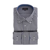 形態安定レギュラーフィット ボタンダウン長袖シャツ | TAKA-Q MEN | 詳細画像1 