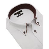 ノーアイロンストレッチ スタンダードフィット ボタンダウン長袖ニットシャツ | TAKA-Q MEN | 詳細画像2