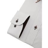 ノーアイロンストレッチ スタンダードフィット ボタンダウン長袖ニットシャツ | TAKA-Q MEN | 詳細画像3