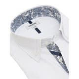 形態安定 スタンダードフィット 3枚衿風ボタンダウン長袖シャツ | TAKA-Q MEN | 詳細画像2 