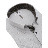 形態安定 スタンダードフィット ショートレギュラーカラースナップダウン半袖シャツ | TAKA-Q MEN | 詳細画像4 