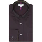 形態安定 スタンダードフィット スナップダウン長袖シャツ | TAKA-Q MEN | 詳細画像1 