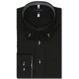 05黒 | 形態安定 スタンダードフィット ドゥエボタンダウン長袖シャツ | TAKA-Q MEN