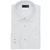 75紺 | クールファクター NEWスタンダードフィット ワイドカラー 長袖シャツ | TAKA-Q MEN