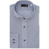 75紺 | コンフォートコントロール NEWスタンダードフィット カッタウェイ長袖ニットシャ… | TAKA-Q MEN