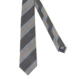 日本製 シルク起毛 ストライプ柄 レギュラータイ 8.0cm幅 | TAKA-Q MEN | 詳細画像2 