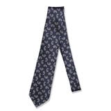 75紺 | ファットゥーラ/FATTURA シルク撥水加工 レギュラータイ 8.0cm幅 | TAKA-Q MEN