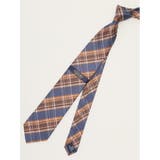 70青 | ファットゥーラ/FATTURA シルク撥水加工 レギュラータイ 8.0cm幅 | TAKA-Q MEN