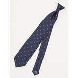 75紺 | ファットゥーラ/FATTURA シルク撥水加工 レギュラータイ 8.0cm幅 | TAKA-Q MEN